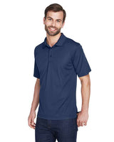 UltraClub 8210 Men's Cool & Dry MeshPiqu Polo #color_NAVY