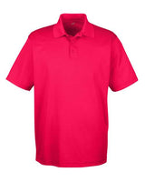 UltraClub 8210 Men's Cool & Dry MeshPiqu Polo #color_RED