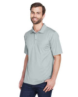 UltraClub 8210 Men's Cool & Dry MeshPiqu Polo #color_SILVER