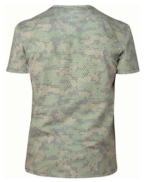 Threadfast Apparel 100A Unisex Ultimate T-Shirt #color_GREEN HEX CAMO