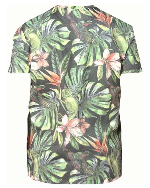 Threadfast Apparel 100A Unisex Ultimate T-Shirt #color_TROPICAL JUNGLE