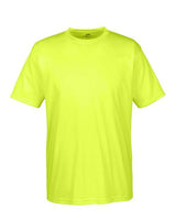 UltraClub 8420 Men's Cool & Dry Sport Performance InterlockT-Shirt #color_BRIGHT YELLOW
