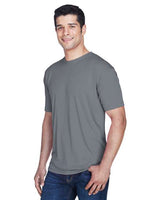 UltraClub 8420 Men's Cool & Dry Sport Performance InterlockT-Shirt #color_CHARCOAL