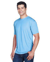 UltraClub 8420 Men's Cool & Dry Sport Performance InterlockT-Shirt #color_COLUMBIA BLUE
