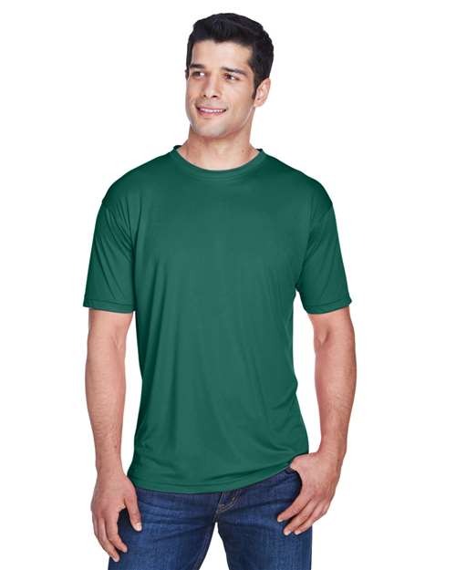 UltraClub 8420 Men's Cool & Dry Sport Performance InterlockT-Shirt #color_FOREST GREEN