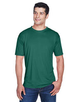 UltraClub 8420 Men's Cool & Dry Sport Performance InterlockT-Shirt #color_FOREST GREEN