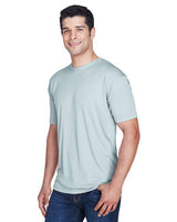 UltraClub 8420 Men's Cool & Dry Sport Performance InterlockT-Shirt #color_GREY