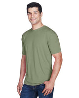 UltraClub 8420 Men's Cool & Dry Sport Performance InterlockT-Shirt #color_MILITARY GREEN