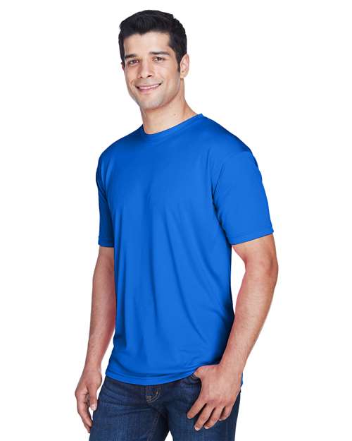 UltraClub 8420 Men's Cool & Dry Sport Performance InterlockT-Shirt #color_ROYAL