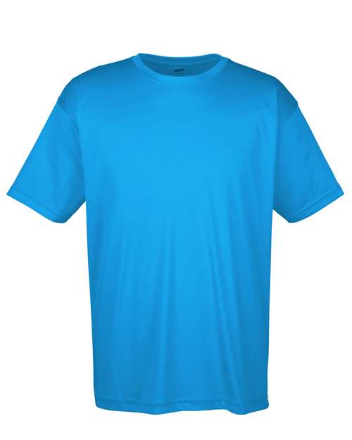 UltraClub 8420 Men's Cool & Dry Sport Performance InterlockT-Shirt #color_SAPPHIRE