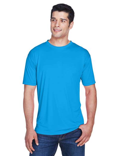UltraClub 8420 Men's Cool & Dry Sport Performance InterlockT-Shirt #color_SAPPHIRE