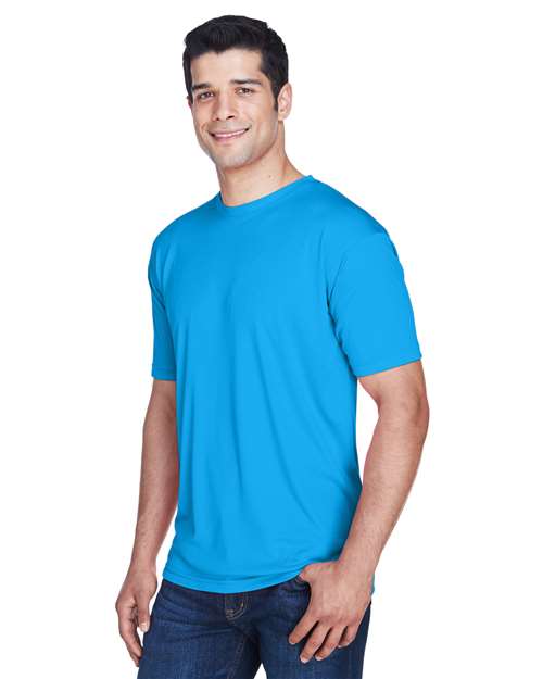 UltraClub 8420 Men's Cool & Dry Sport Performance InterlockT-Shirt #color_SAPPHIRE
