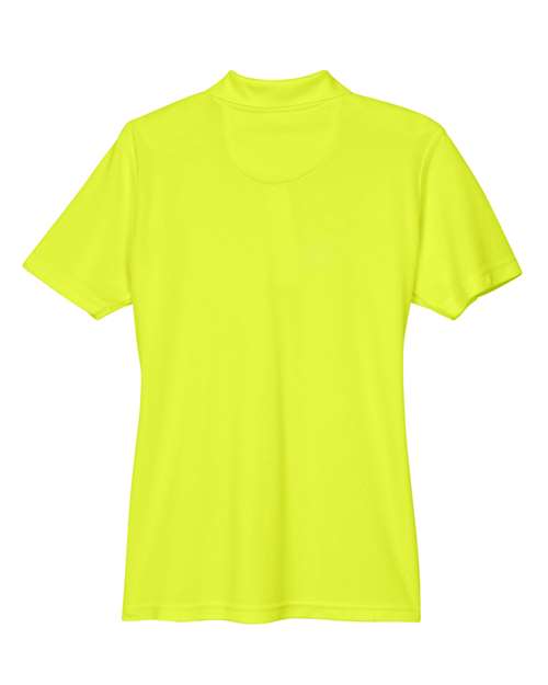 UltraClub 8210L Ladies' Cool & Dry Mesh PiquPolo #color_BRIGHT YELLOW