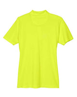 UltraClub 8210L Ladies' Cool & Dry Mesh PiquPolo #color_BRIGHT YELLOW