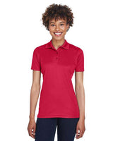 UltraClub 8210L Ladies' Cool & Dry Mesh PiquPolo #color_CARDINAL