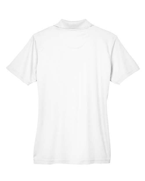 UltraClub 8210L Ladies' Cool & Dry Mesh PiquPolo #color_WHITE