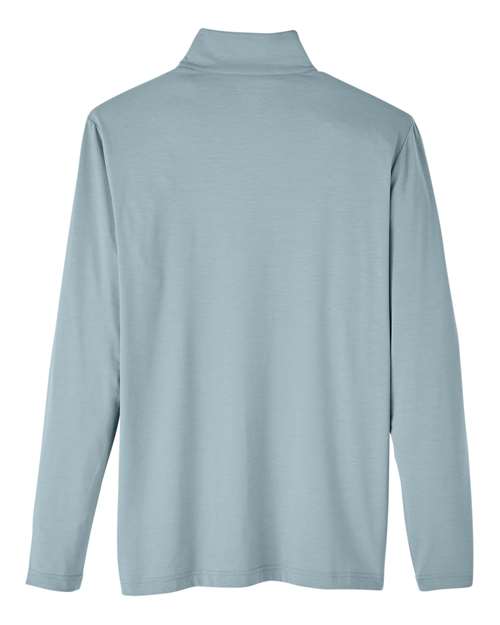 North End NE400 Men's Jaq Snap-Up Stretch Performance Pullover #color_OPAL BLUE