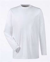 UltraClub 8622 Men's Cool & Dry Performance Long-Sleeve Top #color_WHITE