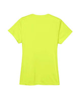 UltraClub 8420L Ladies' Cool & Dry Sport Performance InterlockT-Shirt #color_BRIGHT YELLOW