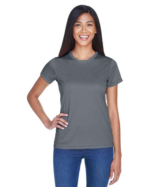 UltraClub 8420L Ladies' Cool & Dry Sport Performance InterlockT-Shirt #color_CHARCOAL