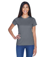 UltraClub 8420L Ladies' Cool & Dry Sport Performance InterlockT-Shirt #color_CHARCOAL