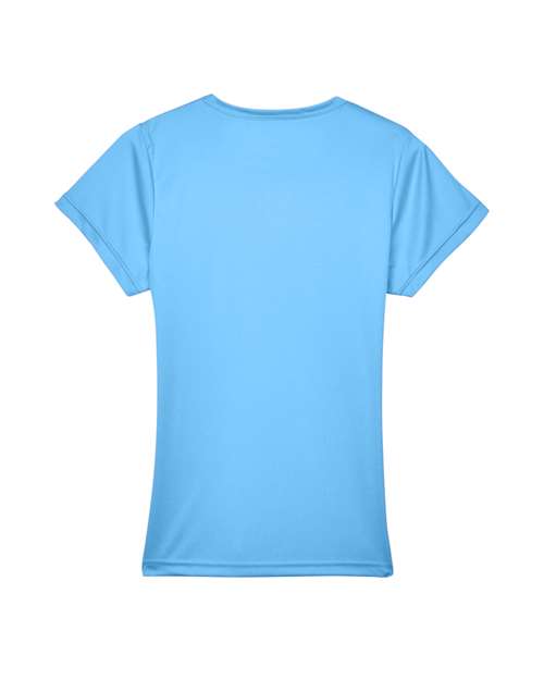 UltraClub 8420L Ladies' Cool & Dry Sport Performance InterlockT-Shirt #color_COLUMBIA BLUE