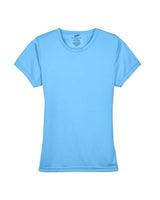 UltraClub 8420L Ladies' Cool & Dry Sport Performance InterlockT-Shirt #color_COLUMBIA BLUE