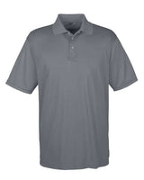 UltraClub 8425 Men's Cool & Dry Sport PerformanceInterlock Polo #color_CHARCOAL