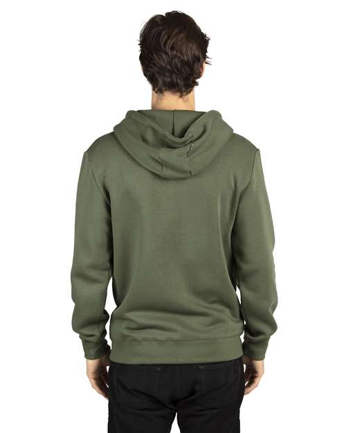 Threadfast Apparel 320Z Unisex Ultimate Fleece Full-Zip Hooded Sweatshirt #color_ARMY