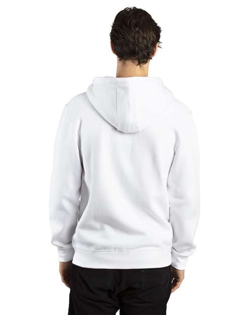 Threadfast Apparel 320Z Unisex Ultimate Fleece Full-Zip Hooded Sweatshirt #color_WHITE