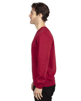 Threadfast Apparel 320C Unisex Ultimate Crewneck Sweatshirt #color_BURGUNDY