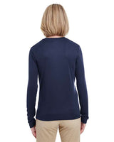 UltraClub 8622W Ladies' Cool & Dry Performance Long-Sleeve Top #color_NAVY