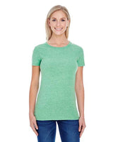 Threadfast Apparel 202A Ladies' Triblend Short-Sleeve T-Shirt #color_GREEN TRIBLEND