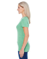 Threadfast Apparel 202A Ladies' Triblend Short-Sleeve T-Shirt #color_GREEN TRIBLEND