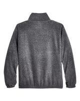 UltraClub 8485 Men's Iceberg Fleece Full-Zip Jacket #color_CHARCOAL
