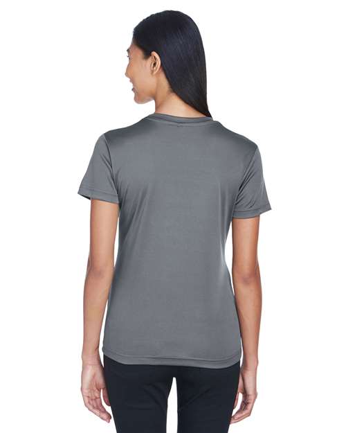 UltraClub 8620L Ladies' Cool & Dry Basic Performance T-Shirt #color_CHARCOAL