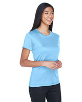 UltraClub 8620L Ladies' Cool & Dry Basic Performance T-Shirt #color_COLUMBIA BLUE
