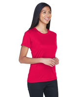 UltraClub 8620L Ladies' Cool & Dry Basic Performance T-Shirt #color_RED