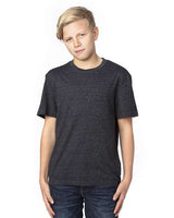 Threadfast Apparel 602A Youth Triblend T-Shirt #color_BLACK TRIBLEND
