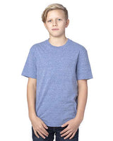 Threadfast Apparel 602A Youth Triblend T-Shirt #color_NAVY TRIBLEND