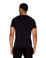 Threadfast Apparel 382R Unisex Impact Raglan T-Shirt #color_BLACK
