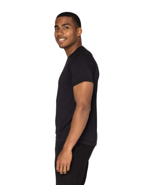 Threadfast Apparel 382R Unisex Impact Raglan T-Shirt #color_BLACK