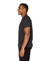 Threadfast Apparel 382R Unisex Impact Raglan T-Shirt #color_BLACK HEATHER