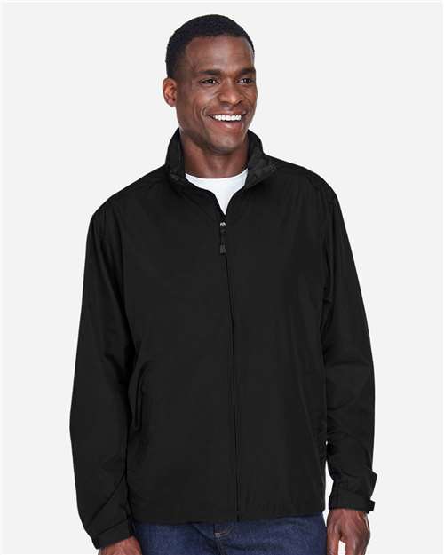 North End 88083 Men's Techno Lite Jacket #color_BLACK