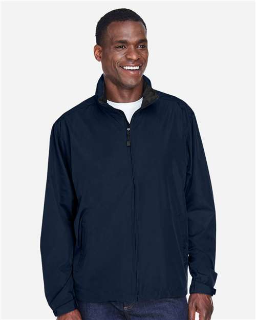North End 88083 Men's Techno Lite Jacket #color_MIDNIGHT NAVY