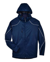 North End 88196 Men's Angle 3-in-1 Jacket with Bonded Fleece Liner #color_NIGHT