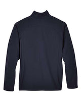 North End 78034 Ladies' Three-Layer Fleece Bonded Performance Soft Shell Jacket #color_MIDNIGHT NAVY