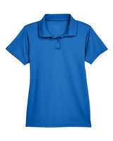 Harriton M315W Ladies' 4 oz. Polytech Polo #color_TRUE ROYAL
