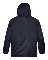 Harriton M750 Adult Packable Nylon Jacket #color_NAVY