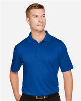 Harriton M348T Men's Tall Advantage Snag Protection Plus IL Polo #color_TRUE ROYAL
